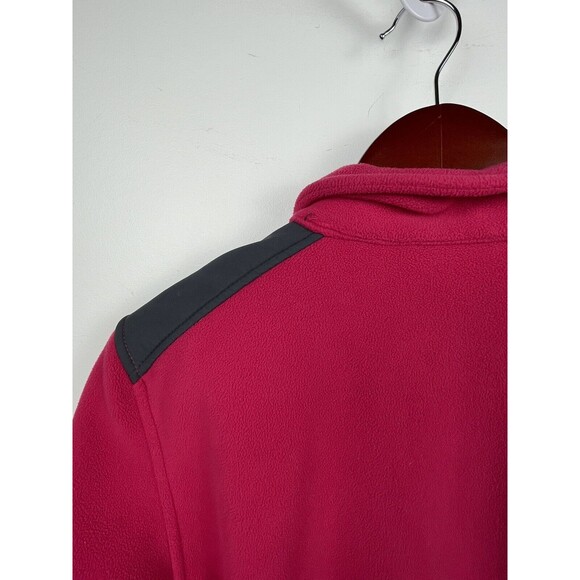 L.L.Bean Polartec Women's Fleece Jacket Pullover Pink Gray Full Zip Size Small - Picture 5 of 5